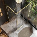 KABINA SOLAR BRUSH GOLD 90x90