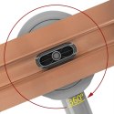 ODPŁYW NEOX SLIM PRO JASNA MIEDŹ SZCZOTKOWANA 800