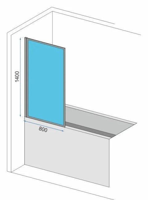 PARAWAN WANNOWY LAGOS FIX STAŁY CHROM 70 PARAWAN WANNOWY LAGOS FIX STAŁY CHROM 70