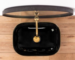 UMYWALKA BELINDA BLACK/GOLD EDGE - NABLATOWA
