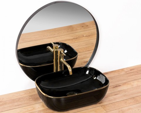 UMYWALKA BELINDA BLACK/GOLD EDGE - NABLATOWA UMYWALKA BELINDA BLACK/GOLD EDGE - NABLATOWA