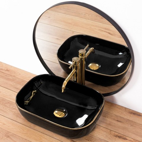 UMYWALKA BELINDA BLACK/GOLD EDGE - NABLATOWA UMYWALKA BELINDA BLACK/GOLD EDGE - NABLATOWA
