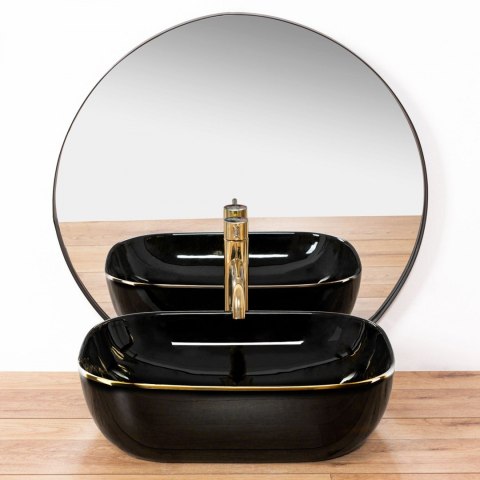 UMYWALKA BELINDA BLACK/GOLD EDGE - NABLATOWA UMYWALKA BELINDA BLACK/GOLD EDGE - NABLATOWA
