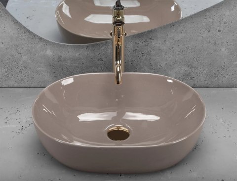 UMYWALKA LISA BEIGE SHINY - NABLATOWA UMYWALKA LISA BEIGE SHINY - NABLATOWA