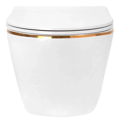 WC - CARLO MINI TORNADO WHITE GOLD EDGE WC - CARLO MINI TORNADO WHITE GOLD EDGE