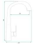 BATERIA KUCHENNA JS-K087B ROSS CZARNA