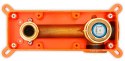 BATERIA UMYWALKOWA PODTYNKOWA LUNGO CHROM + BOX