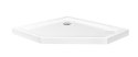 BRODZIK DIAMOND WHITE 90x90x5cm
