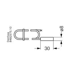 Czujnik temperatury EKS 211 3,5 m DANFOSS