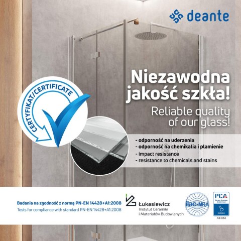Drzwi prysznicowe wnękowe 100 cm - przesuwne Drzwi prysznicowe wnękowe 100 cm - przesuwne