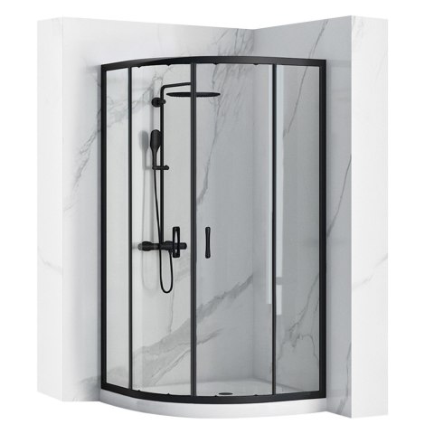 KABINA LOOK BLACK 90x90 KABINA LOOK BLACK 90x90