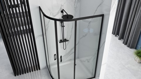 KABINA LOOK BLACK 90x90 KABINA LOOK BLACK 90x90