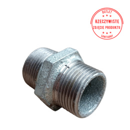 Złączka prosta żeliwna 1'' (ocynkowana) FIG. 280 ATUSA
