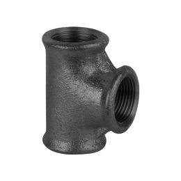 Trójnik równoprzelotowy żeliwny 1'' (czarny) FIG. 130 ATUSA