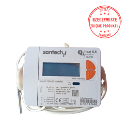 Ciepłomierz mieszkaniowy SANTECH Q heat 5.5 (qp = 2,5 m3/h)