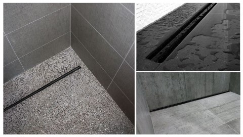 ODPŁYW NEO SLIM PRO CZARNY 500 ODPŁYW NEO SLIM PRO CZARNY 500