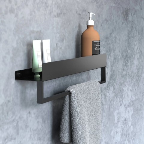 PÓŁKA ŁAZIENKOWA SF01-600-B BLACK PÓŁKA ŁAZIENKOWA SF01-600-B BLACK
