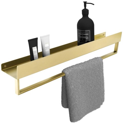 PÓŁKA ŁAZIENKOWA SF01-600-BG BRUSH GOLD PÓŁKA ŁAZIENKOWA SF01-600-BG BRUSH GOLD