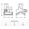 Zacisk uniwersalny Gripple GC2M8M10L1500V (10 szt. w opakowaniu)