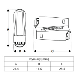 Zawiesie linkowe Gripple XP23SP (10 szt. w opakowaniu)