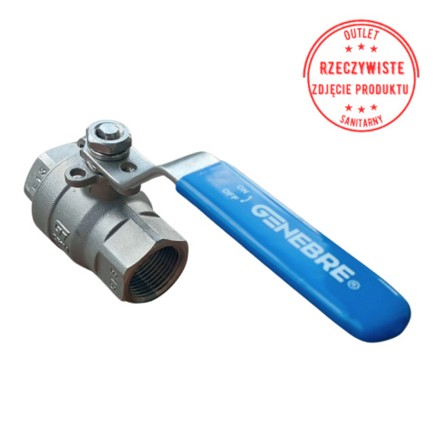 Zawór kulowy GENEBRE DN20 3/4'' PN63 Zawór kulowy GENEBRE DN20 3/4'' PN63