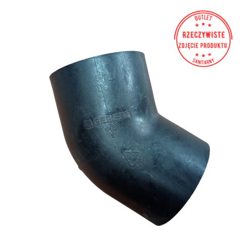 Kolano Geberit PEHD d63, 45° Kolano Geberit PEHD d63, 45°