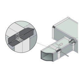 Niewidzialny profil PVC (30 mm, 1 mb)