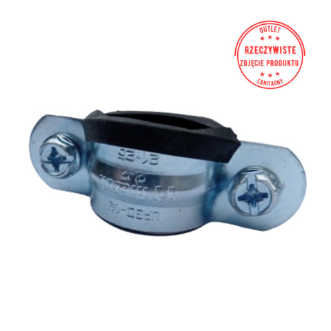 Obejma Niczuk DUO UPGD 21-25 mm z izolacją Obejma Niczuk DUO UPGD 21-25 mm z izolacją