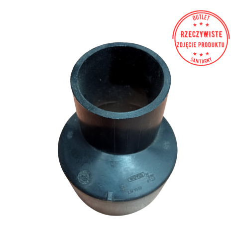 Redukcja asymetryczna Wavin PEHD d75/50, S12,5 Redukcja asymetryczna Wavin PEHD d75/50, S12,5