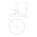 Termometr bimetaliczny BiTh ST 0÷120°C