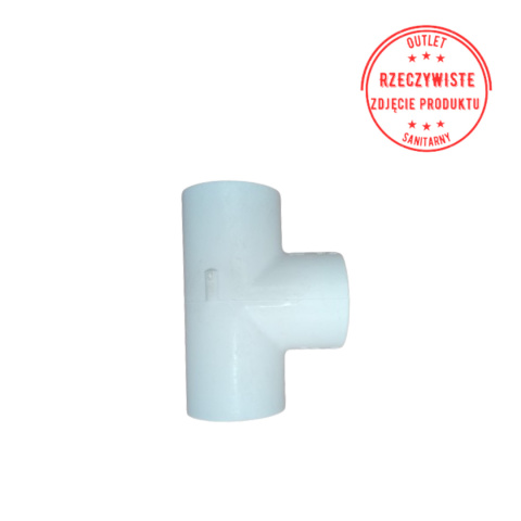 Trójnik równoprzelotowy PVC 1'' Trójnik równoprzelotowy PVC 1''