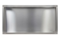 WALL-BOX NO RIM - Półka wnękowa bezramkowa INOX 60x30x7 cm