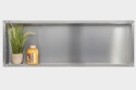WALL-BOX NO RIM - Półka wnękowa bezramkowa INOX 90x30x7 cm