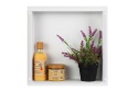 WALL-BOX No Rim White - Półka wnękowa bezramkowa biała 30x30x10 cm