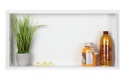 WALL-BOX No Rim White - Półka wnękowa bezramkowa biała 60x30x10 cm