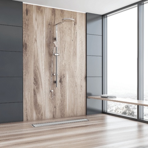 360 Drain 2w1 Odpływ liniowy 90 cm z obrotowym syfonem dwustronny chrom