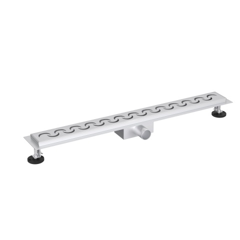 Decor Inox Odpływ liniowy z panelem dekoracyjnym Moon, 90 cm
