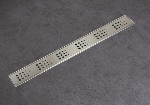 Decor Next Drops Odpływ liniowy 60 cm dekoracyjny chrom