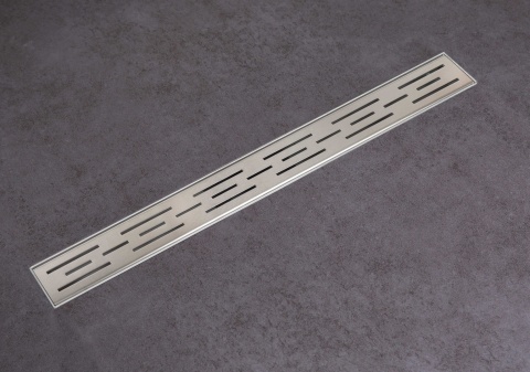 Decor Next Stripes Odpływ liniowy 60 cm dekoracyjny chrom
