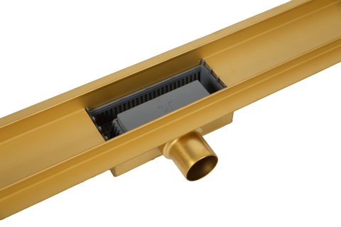 Duplex Next 2w1 Odpływ liniowy 60 cm dwustronny złoty