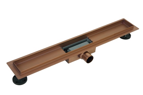 Duplex Next 2w1 Odpływ liniowy 80 cm dwustronny miedziany