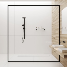 Duplex Standard 2w1 Odpływ liniowy 90 cm dwustronny chrom