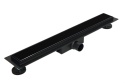 G-Drain Next Odpływ liniowy 70 cm ze szklanym panelem Double Dark