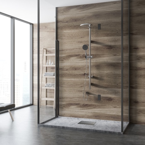 SQ-Drain 2w1 Odpływ kwadratowy 20x20 cm dwustronny chrom