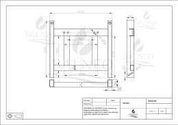 Fix-Frame BI Stelaż do bidetu