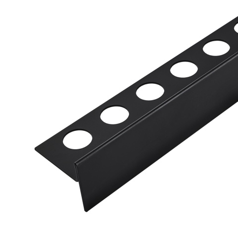 Listwa spadkowa podłogowa lewa 120 cm czarna