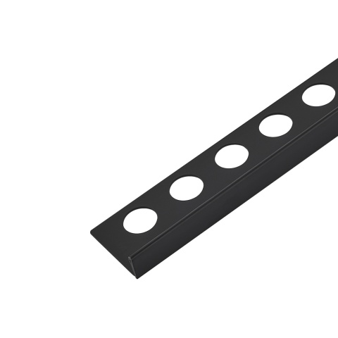 Listwa spadkowa podłogowa lewa 120 cm czarna