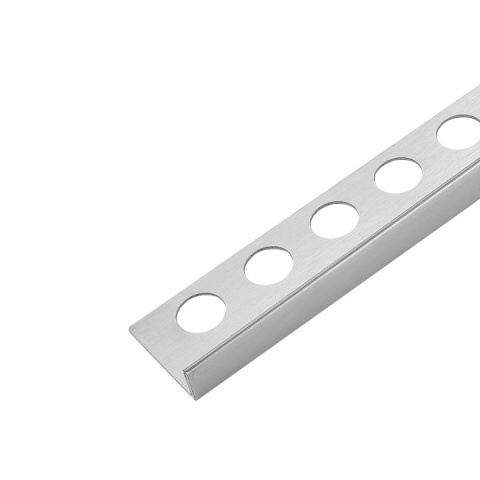 Listwa spadkowa podłogowa lewa 120 cm inox