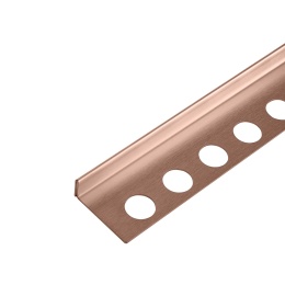 Listwa spadkowa podłogowa lewa 120 cm miedziana