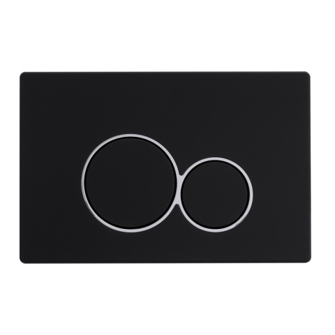 Przycisk spłukujący do WC EXO czarny